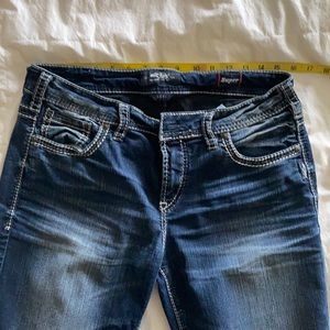 Women boot cut jeans by Silver